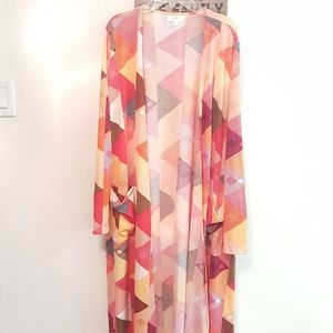 LULAROE | Sarah Multi-Colored Long Cardigan - NWOT